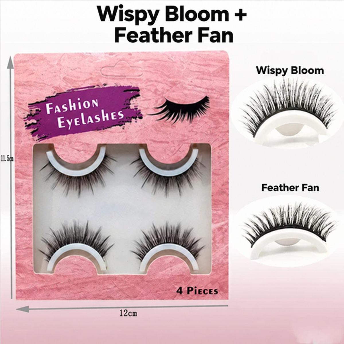 ✨ 50% OFF! Reusable Self-Adhesive Lashes – Lightweight Natural Curl & Eyeliner Effect, No Extra Glue Needed 💄❤️