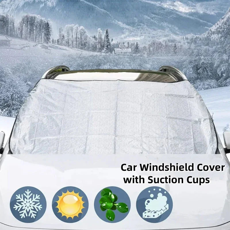 ⏳Limited-time 50%+ off⏰Car Windshield Cover with Suction Cups🚗