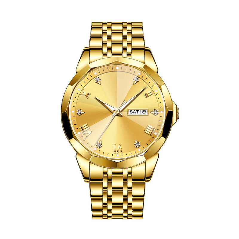 ⏳FLASH SALE! 50% OFF! 🔥Men's Business Fashion Dual Calendar Quartz Watch