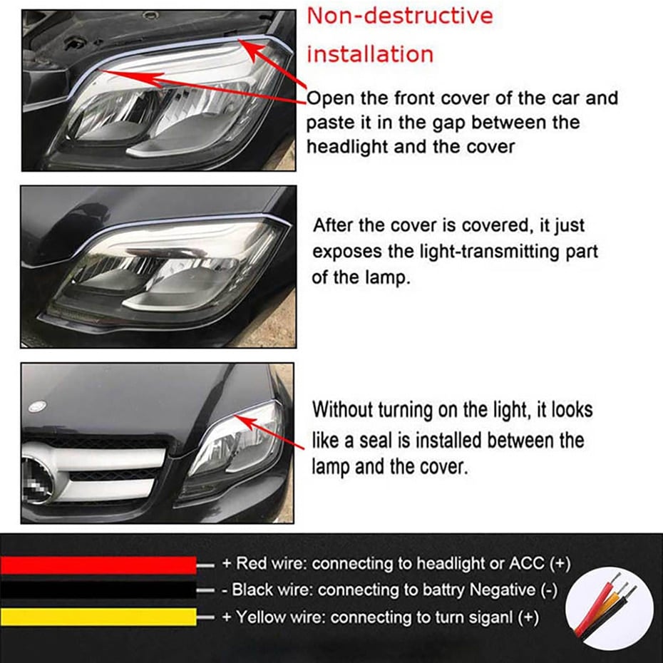 ⏳Time-Limited Special⏰Flexible Car LED Flow Type Auto Signal Light 🚗💡