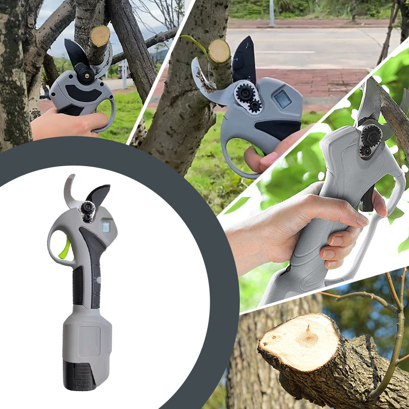 Garden Electric Pruning Shears With Battery & Charger(50% OFF)