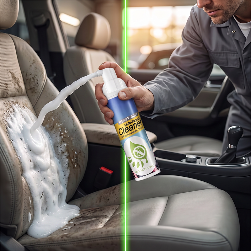 ๐งผ 50% OFF NOW! ๐จ Heavy Duty Multi-Purpose Foam Cleaner โ Removes grease, stains & odours โ Perfect for cars, kitchens, upholstery & more โ powerful yet gentle โจ๐๐