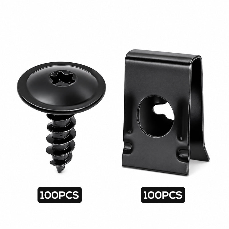 ๐ 2026 Sale โ Over 46,000 Sold ๐ฉ Universal Car Metal U-Type Clips & Screws Set ๐