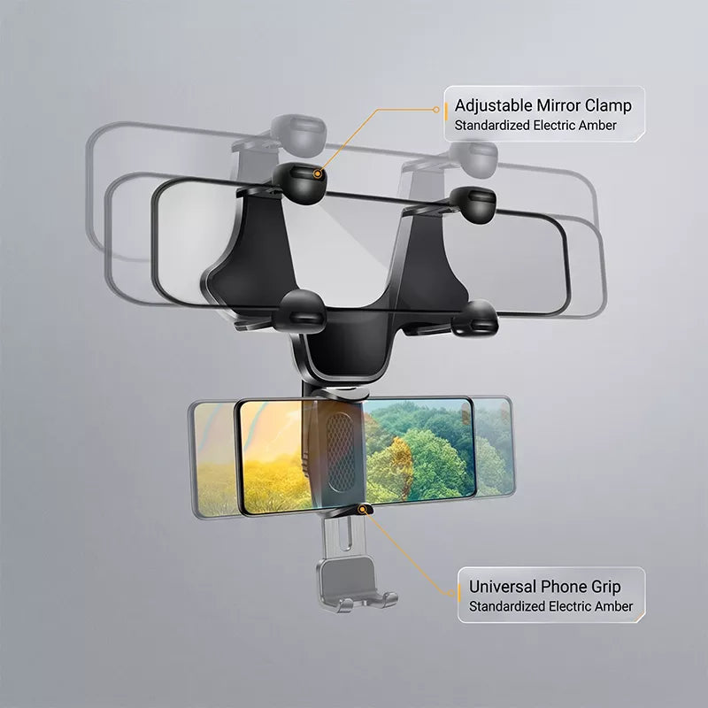 📢📢50% OFF !! ⏰Car Rearview Mirror Phone Holder