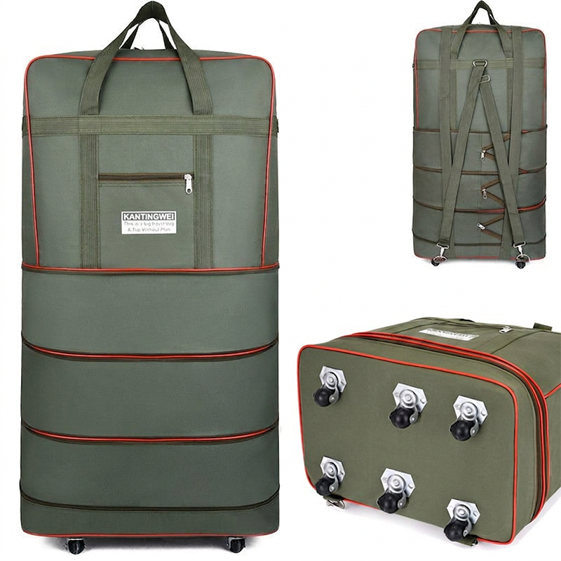 🔥Limited Time 50% Off!🧳Meet all your travel storage needs!Large Capacity Expandable Travel Duffel Bag