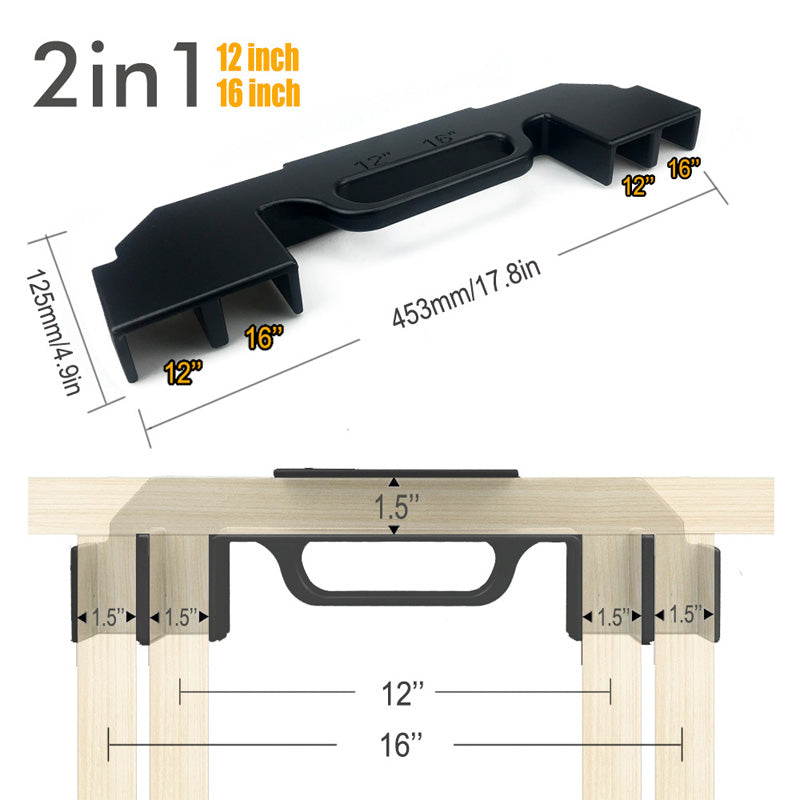๐ 2026 Sale โ Over 66,700 Sold! ๐ง Aluminum Alloy Framing Stud Layout Tool