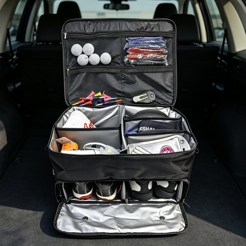 Large-Capacity Golf Trunk Organizer