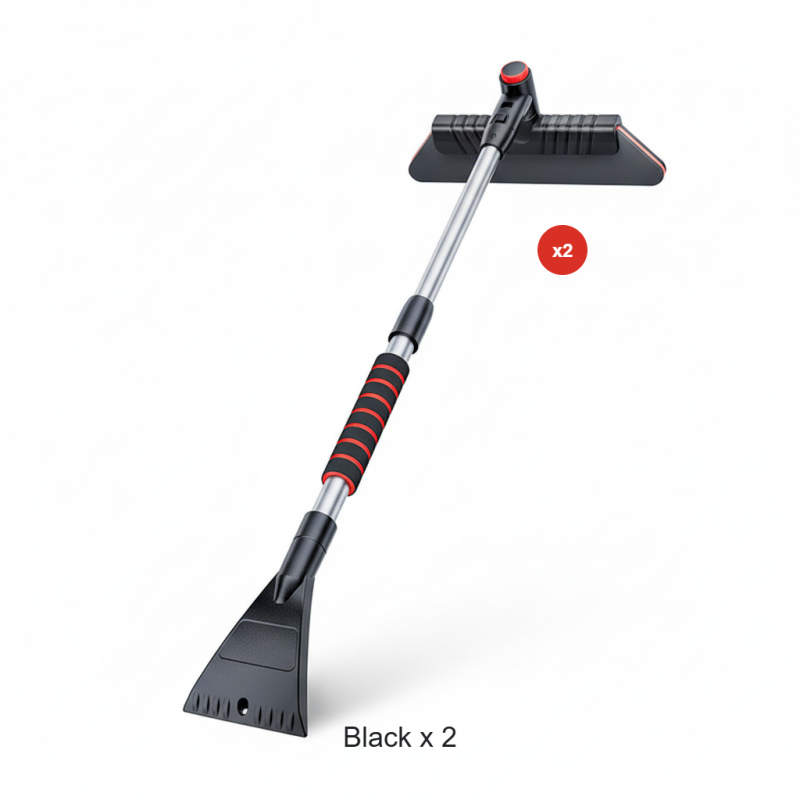 3-in-1 Telescopic Car Snow Brush & Ice Scraper