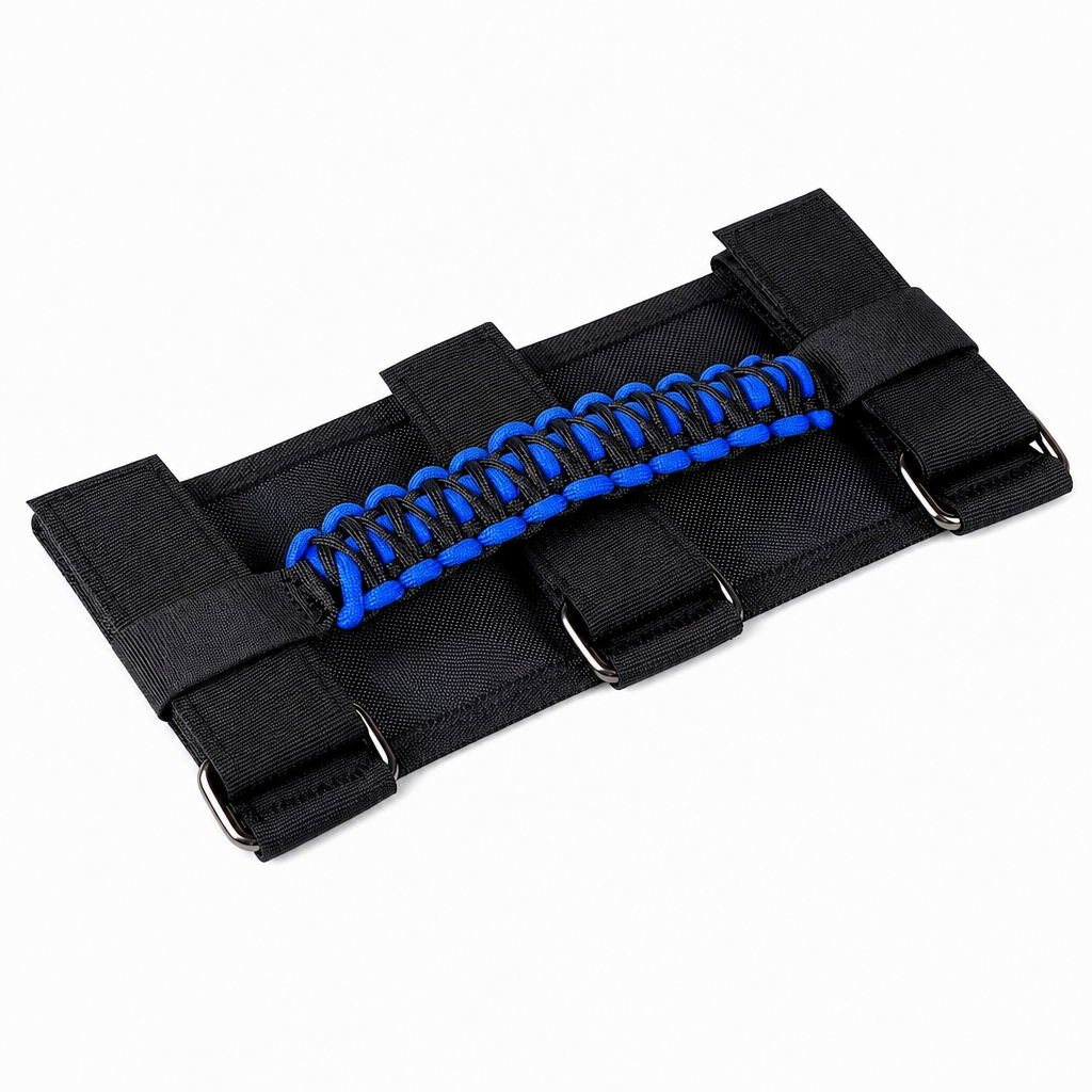 🚙 LIMITED-TIME 50% OFF! 🤝 Non-Slip Paracord Braided Roof Grab Handle – For SUV & Off-Road Vehicles ✨