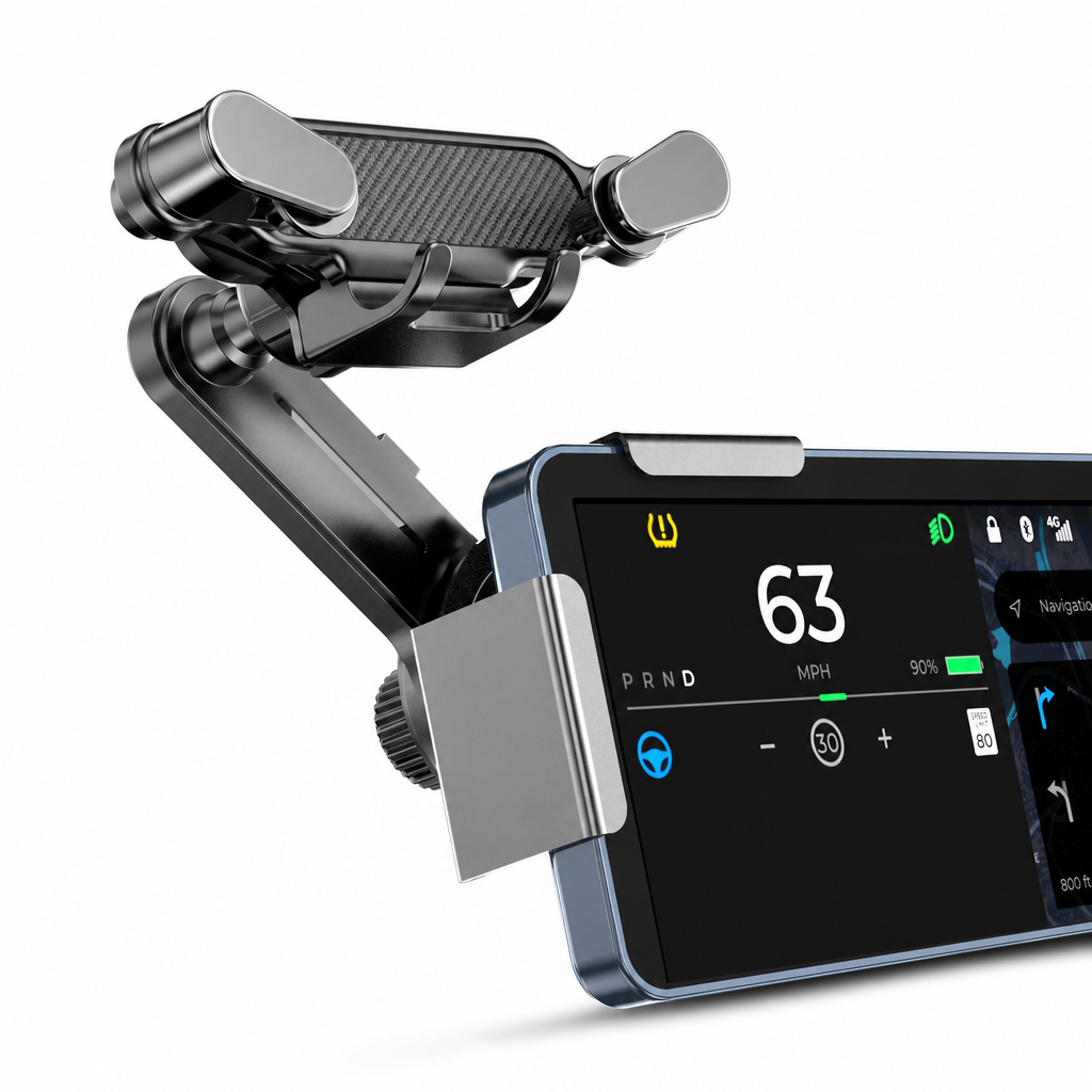 Car Phone Holder Mount with Center Control Screen Base Bracket for New Energy Vehicles