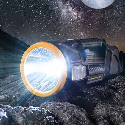 Super Bright Double-head Spotlight Portable Flashlight