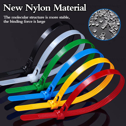 🔥Buckle Self-locking Premium Nylon Cable Wire Ties（50% OFF）