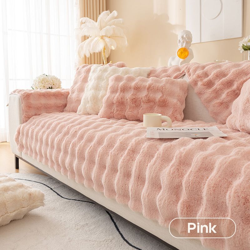Pousbo® Thick Plush Sofa Cover