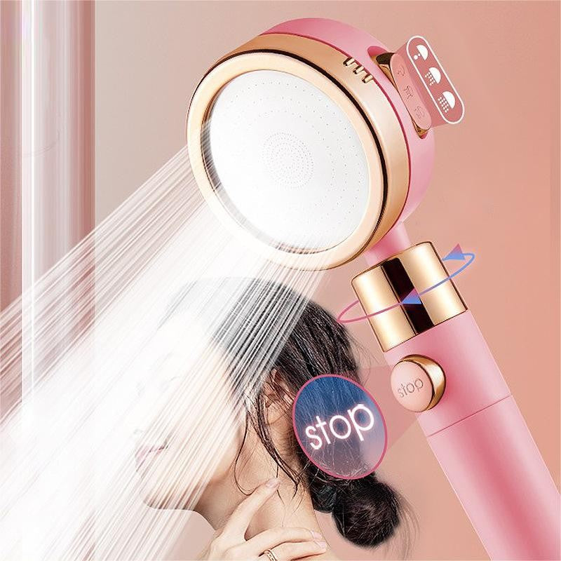 High-Pressure Handheld Showerhead with Filter Cartridges(50% OFF)