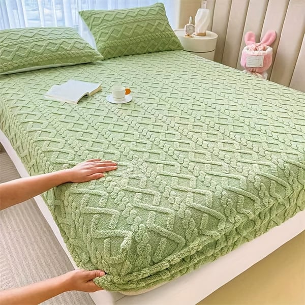 🎅🎊Christmas Special⛄Flannel Velvet Bed Sheet(🎉50%OFF)