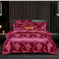 European Luxury Satin Jacquard 4-Piece Bedding Set（50% OFF）