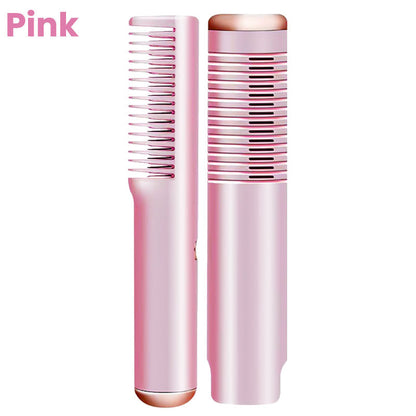 Portable Dual-Use Hair Straightening Comb