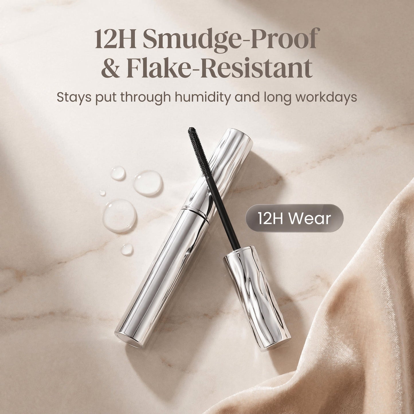 ✨LAST DAY BUY 1 GET 1 FREE!!✨Ultimate Waterproof & Sweatproof Lengthening & Curling Mascara👁️
