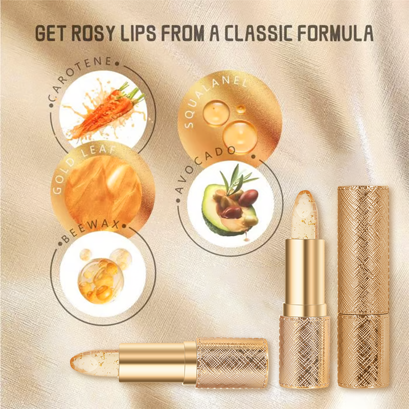 ✨Transferproof Color-Changing Lipstick💄CrystalClear Color Alchemy 💋 Auto-Tints on Contact!