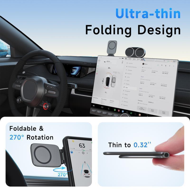 📢📢50% OFF !!!⏰Magnetic Strong-Hold Phone Mount—Sticks Like a Magnet, Stands Like a Rock!📱⚡