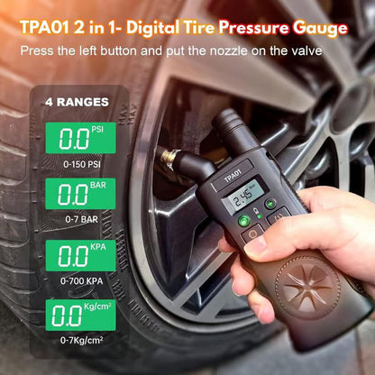 🚗 LIMITED‑TIME 50% OFF! ⚡ TPMS 2‑in‑1 Relearn Tool & Digital Tire Pressure Gauge – Practical, Accurate, User‑friendly ✨