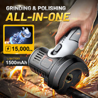 ⚙️🔧12V Cordless Mini Angle Grinder | 3‑In‑One Cut‑Grind‑Polish For Small‑Scale DIY Jobs⚡