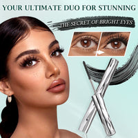 🔥Ultimate Waterproof & Sweatproof Lengthening & Curling Mascara