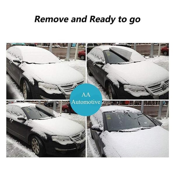 📢📢50% OFF !! ⏰Windshield Anti-Snow & Anti-Frost Cover with Mirror Protection – Ready-to-Drive in Any Weather!