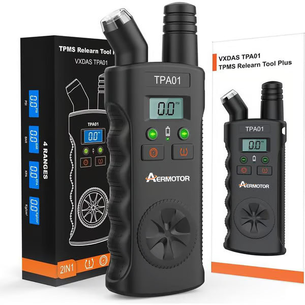 🚗 LIMITED‑TIME 50% OFF! ⚡ TPMS 2‑in‑1 Relearn Tool & Digital Tire Pressure Gauge – Practical, Accurate, User‑friendly ✨