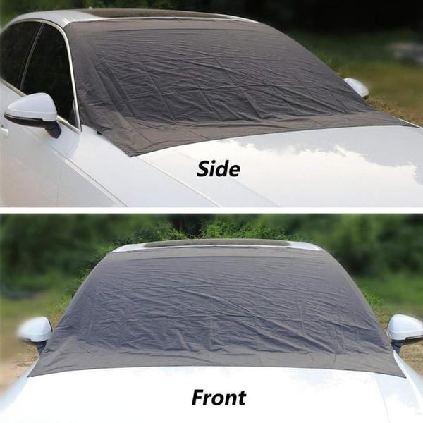 📢📢50% OFF !! ⏰Windshield Anti-Snow & Anti-Frost Cover with Mirror Protection – Ready-to-Drive in Any Weather!