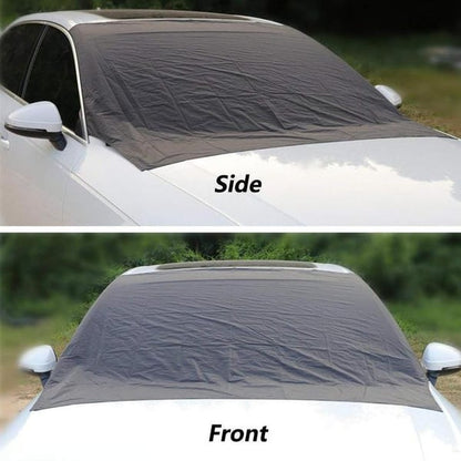 📢📢50% OFF !! ⏰Windshield Anti-Snow & Anti-Frost Cover with Mirror Protection – Ready-to-Drive in Any Weather!