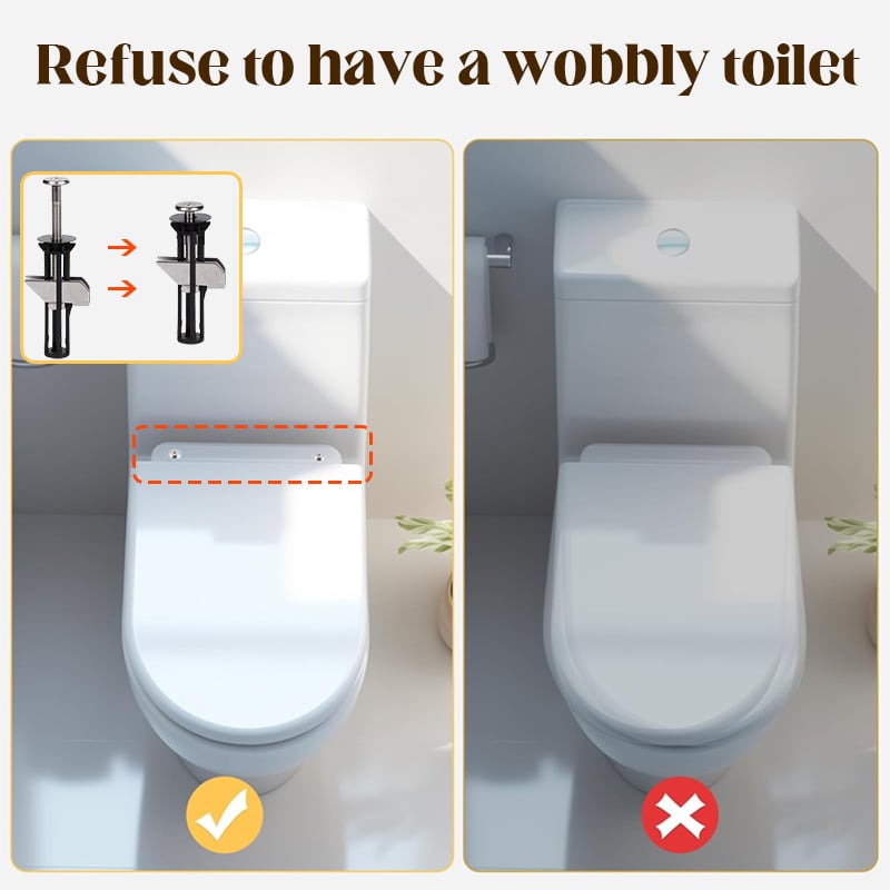 🔥LAST DAY  50% OFF🔥Heavy Duty Toilet Seat Fixing Screws