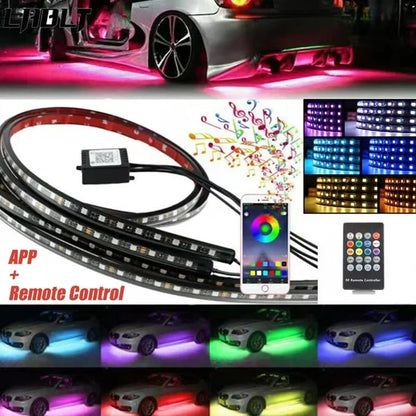Car Chassis Flexible RGB Waterproof LED Strip Lights