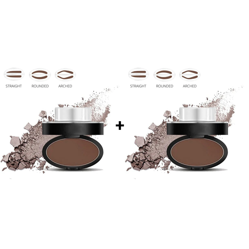 🥳2026 HOT SALE🥳💞50K+ SOLD!🖊️✨ 50% OFF! Eyebrow Stamp Powder with Brush – Press & go, perfect brows in seconds. Waterproof, 24h wear, no salon needed. A beauty game‑changer! 💄🌸