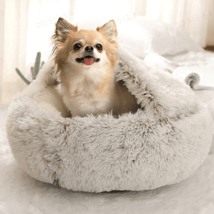 🐶Pluffy bed for dogs and cats - Cozy plush nest-50% OFF😽