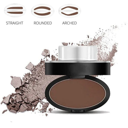 🥳2026 HOT SALE🥳💞50K+ SOLD!🖊️✨ 50% OFF! Eyebrow Stamp Powder with Brush – Press & go, perfect brows in seconds. Waterproof, 24h wear, no salon needed. A beauty game‑changer! 💄🌸
