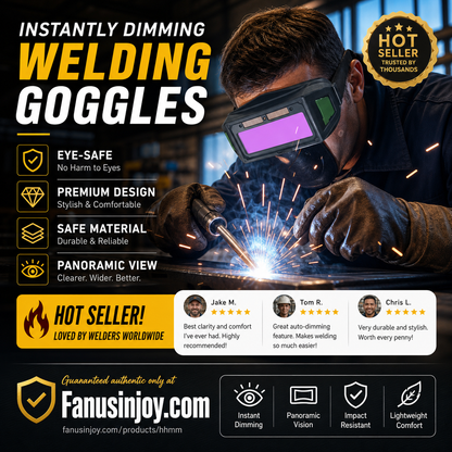 ⏳Time-Limited Special ⏰👀Professional Tools for Greater Safety & Convenience 🔥2026 New Burning Welding Eye Protection Glasses