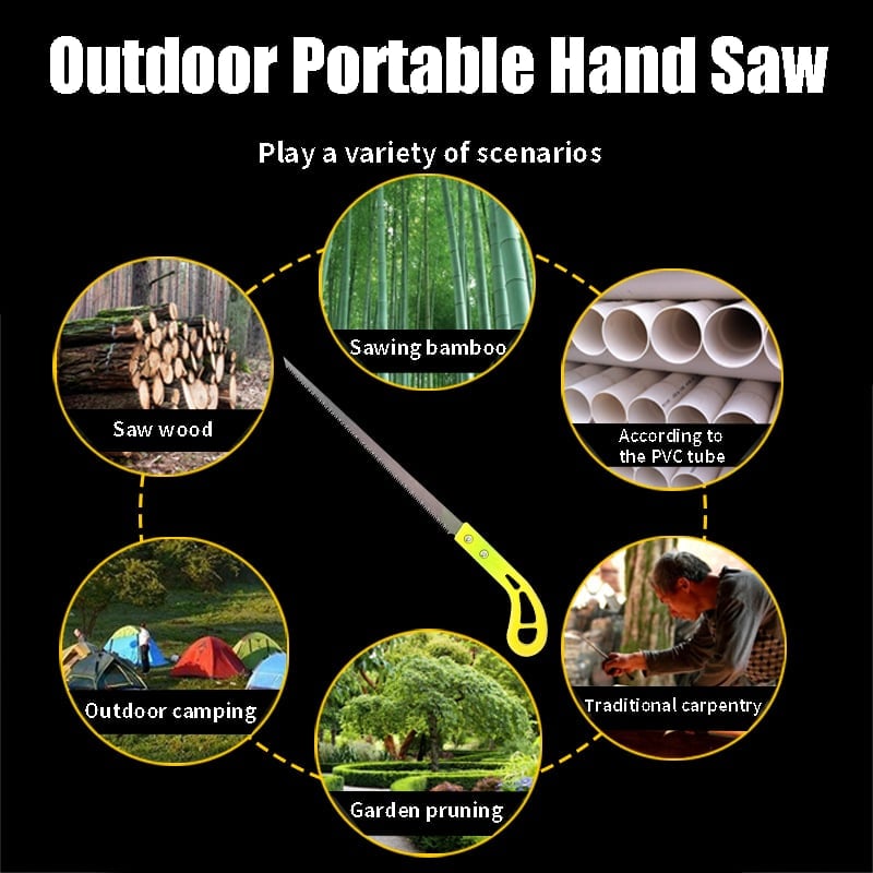 📢📢 BUY 1 GET 1 FREE ⏰Outdoor Portable Hand Saw
