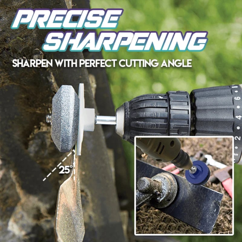 ⏳🔥LIMITED-TIME 50% OFF! ⏰Lawnmower Dull Blade Sharpener