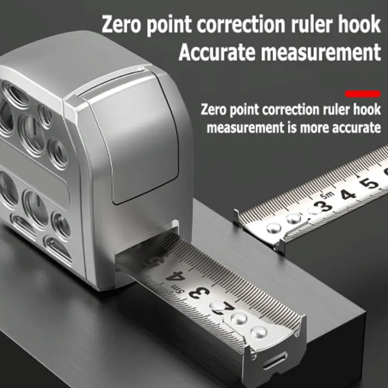 Stainless Steel Measuring tape With Magnetic AutoLock Waterproof Portable Ruler