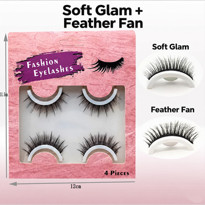 ✨ 50% OFF! Reusable Self-Adhesive Lashes – Lightweight Natural Curl & Eyeliner Effect, No Extra Glue Needed 💄❤️