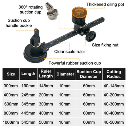 📢📢50% OFF !! ⏰Glass Compass Gauge Cutter