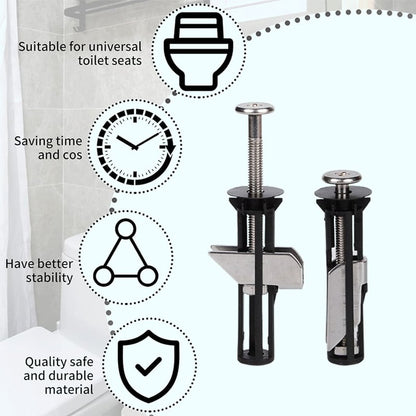 🔥LAST DAY  50% OFF🔥Heavy Duty Toilet Seat Fixing Screws