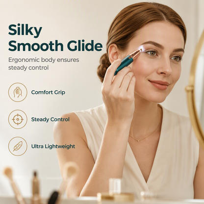 🔥Buy 2 Get 1 Free✨ Precision Brow Trimmer Pen – LED Light Electric Eyebrow Shaper For Effortless Grooming