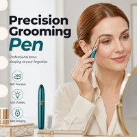 🔥Buy 2 Get 1 Free✨ Precision Brow Trimmer Pen – LED Light Electric Eyebrow Shaper For Effortless Grooming