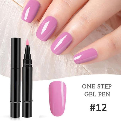💅⭐Limited Time Buy 1 Get 1 Free! ✨One Step Nail Gel Pen🎨Free handheld mini UV nail lamp💡