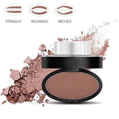 🥳2026 HOT SALE🥳💞50K+ SOLD!🖊️✨ 50% OFF! Eyebrow Stamp Powder with Brush – Press & go, perfect brows in seconds. Waterproof, 24h wear, no salon needed. A beauty game‑changer! 💄🌸