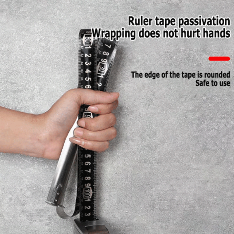 Stainless Steel Measuring tape With Magnetic AutoLock Waterproof Portable Ruler