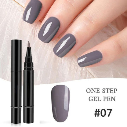 💅⭐Limited Time Buy 1 Get 1 Free! ✨One Step Nail Gel Pen🎨Free handheld mini UV nail lamp💡