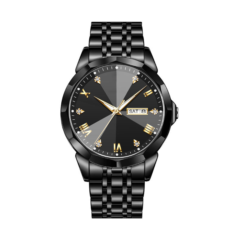 ⏳FLASH SALE! 50% OFF! 🔥Men's Business Fashion Dual Calendar Quartz Watch